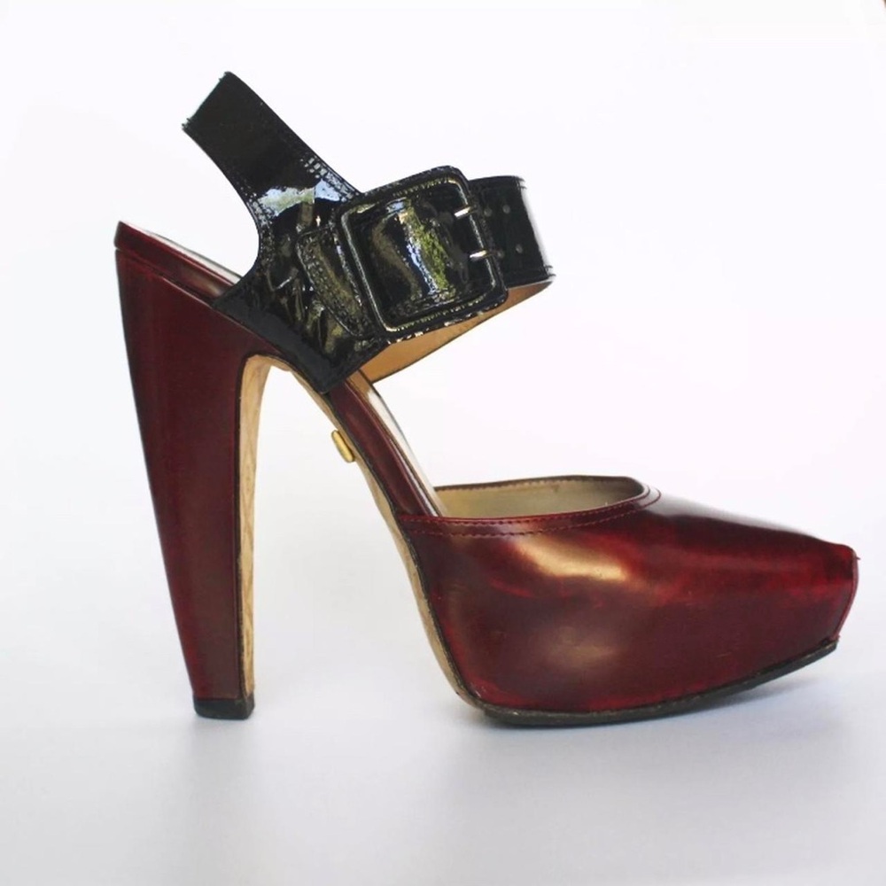 L.A.M.B. Gwen Stefani HAMURA Platforms (rare!)